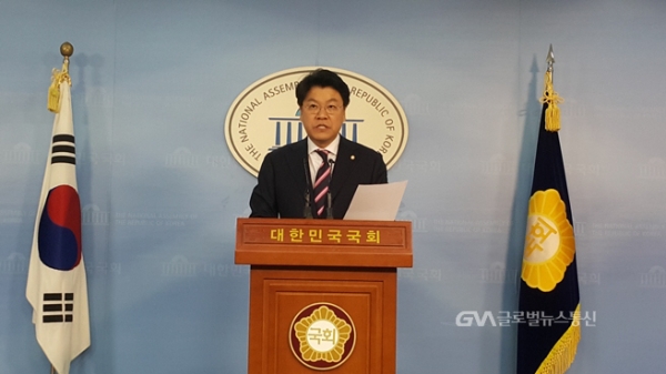 ​(사진: 글로벌뉴스통신 박현진기자) 장제원 국회의원(자유한국당ㆍ부산 사상구)​