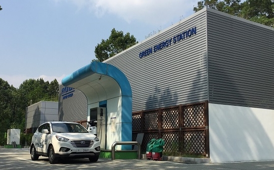 서울 양재동 현대자동차 수소충전소